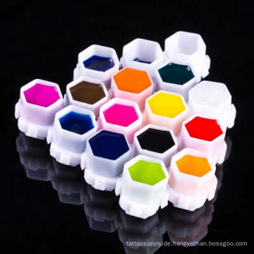 Yaba Tattoo Professional DIY Hive Ink Cup Wabenform Tattoo Ink Cup für Tattoo Accessoires Bienenstock